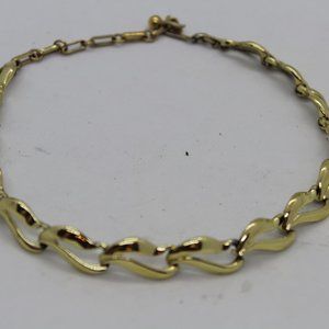 12-15 inch gold tone choker style short necklace